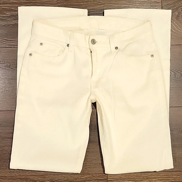 ❤️ 7 FOR ALL MANKIND KIMMIE BOOTCUT JEANS, 6 (28) - Picture 1 of 5